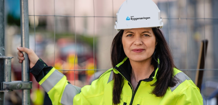 Portrettbilde Nina Solli, adm.dir. NHO Byggenæringen.