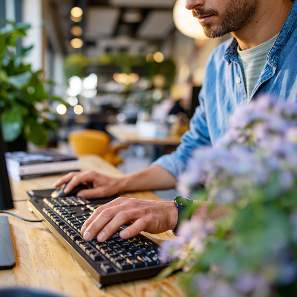 man-hands-keyboard